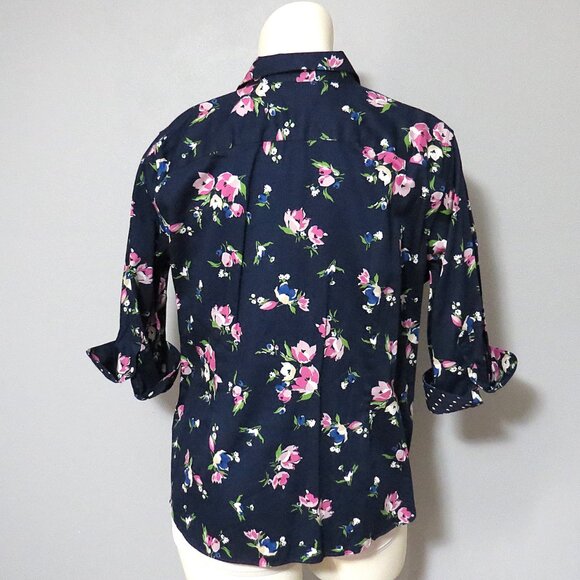 Chaps by Ralph Lauren Floral Button Down Shirt Size 2X - Picture 5 of 11